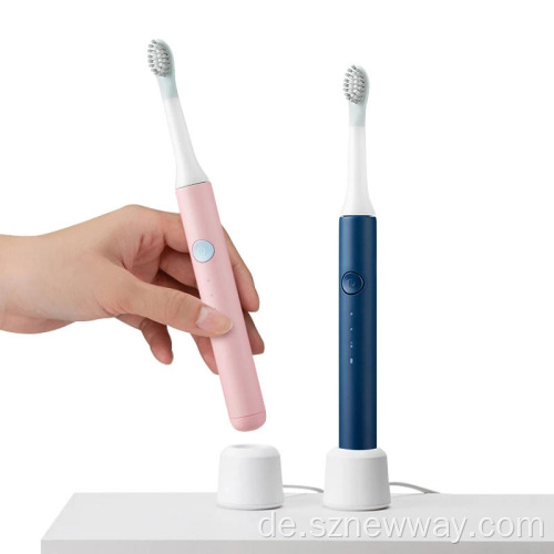 Pinjing Sonic Elektrische Zahnbürste wasserdicht wiederaufladbar